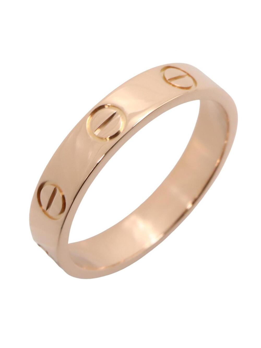 Cartier Mini Love Ring 18Krg Pink Rose #304147C14B